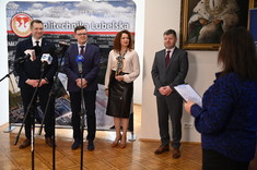 Od lewej: prof. Przemysław Czarnek, prof. Zbigniew Pater, prof. Marta Kosior-Kazberuk, prof. Piotr Koszelnik,