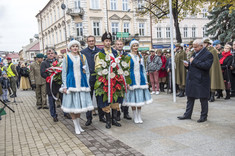 Wieniec od Politechniki Rzeszowskiej z okazji 101. rocznicy odzyskania przez Polskę niepodległości